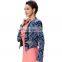 Wholesale Ladies Satin Printing Formal Blazer Women Jacket