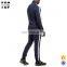 New goods with stripe rib raglan sleeves mens fleece tracksuit slim fit