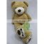 HI EN71 giant American Teddy bear skin plush toy,soft toy for girls,Valentine huge bear birthday gift