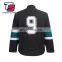 Custom Your Own Sytle Fans BLACK Ice Hockey Jersey