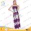 2016 New Arrival Sexy Strapless Ladies Maxi Dress Arabic Designs Dress