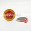 Craft gift decoration 58mm customized soft magnetic badge, badge fridge magnets Badge factory customized