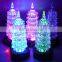 led acrylic tower christmas decoration light