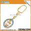 Hot New Products High Quality Leather Metal Carabiner Keychain