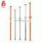 scaffolding construction painted surface prop jack adjustable