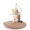 Cute tree shape pet scratching pad tree with cat teaser bells for cat