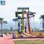 High Speed Slide For Water Park Outdoor Play Equipment