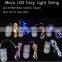 2M LED String Lights Button Battery Silver Wire LED Garland Christmas Flower Bottle Gift Party Decoration