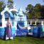 Large 2 Lanes Waterslide Inflatable Water Slide With Pool