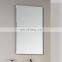 Frameless oval bathroom large silver mirror sheet glass