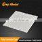 Aluminum Perforated Ceiling Panel Roof Top Glass Curtain Wall Terra Cotta Mini Wave Metal Wall Cladding