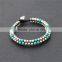 Fashion bracelet beads lava string XE09-0208