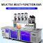 Stainless steel coffee bubble tea work table with refrigeration