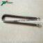 Industrial spiral aluminum air coil finned tubular heater
