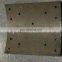 Yutong ZK6120 bus parts 3552-00753 bus Friction plate rear brake lining