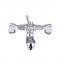 Zinc alloy Hot and cold bath faucet shower faucet