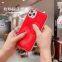 Multi-color squeeze toy phone case suitable for decompression entertainment