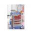High Quality Hospital ABS Plastic Medical Emergency Trolley/Emergency Cart for Hospital use
