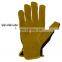 HANDLANDY custom cowhide safety driving industrial workout working mechanic leather gloves