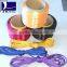 Dyed pattern and texturized yarn type threads