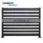 CE certificate Europe style aluminum horizontal slat fence with and without Gap design