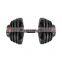 Professional 10kg 100kg Fitness Free Weight Lifting Equipment Adjustable Barbell Set Safety GYM Dumbbells Sets 40kg