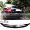 A6 C7 caractere style  carbon fiber rear boot wing spoiler for Audi A6 C7 2012-2018 4 door sedan
