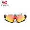 2015 Newest design cycling outdoor activity sport sunglasses unbreakable interchangeable 3 lens                        
                                                Quality Choice