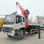 Japan brand Isuzu FTR 4x2 truck mounted SANY palfinger 10ton crane