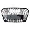 RS5 front grill for Audi A5 S5  facelift mesh radiator honeycomb grills front bumper grille for Audi 2013-2015