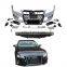 Car Body Kits Front Rear Bumper Kits Spare Parts Car Upgrade For AUDI A7 to RS7 2019