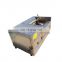 Factory price ss 304 1T output brush designed vegetable washing and peeling machine