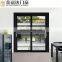 Aluminium alloy sliding glass balcony sliding door black French style aluminum sliding glass door