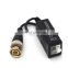 Mini CCTV BNC single passive video balun connector HD-CVI/TVI/AHD Transceiver Cable