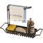 Adjustable Stainless Steel Telescopic Sink Rack Sponge Holder Expandable Storage Drain Basket Kitchen Sink Organizer