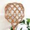 Hot Sale Vintage Woven Rattan Carpet Beater Knot Antique cane rug dust beater Wholesale made in Vietnam