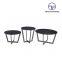 Tiptop Slate Table Top Modern Marble Round Design Stainless Steel Living Room Furniture Sets Coffee Table