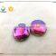 Round Shape Acrylic Stone with Rainbow Color