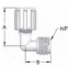 PFA 90 ° external tooth bending joint MEA