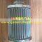 indufil stainless steel filter element ,pleated filter cartridge in 316 s.s mesh