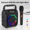 2024  sing karaoke system partybox karaoke machine with two wireless microphones S6