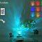 Rotation 3D Ocean Waves Light RGB LED Projection Water Pattern Lamp Decor Night Light Dynamic Flame Lamp Projector Light