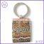 Fashion jewelry handmade metal colorful enamel dots design custom keychain