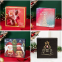 Ribbon high-end Christmas gift box factory can be customized size carton