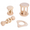 Orff Wood Percussion Instrument Suit for Kindergarten Baby Early Education Children's Musical Instrument Set Rattle Music Toy