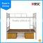 2016 hot school safe metal bunk bed for students