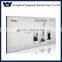LED Floor free standing fabric face light box, frameless led advertising sign