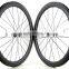 700C Wheels 50mm with Straight Pull Wheelset Toray T700 Carbon Fiber 25mm Width Carbon Fiber Clincher wheel