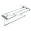 Wall Hang Single Tiler Glass Towel Shelf