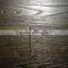 Antique & Hand scraped solid wooden floor robinia